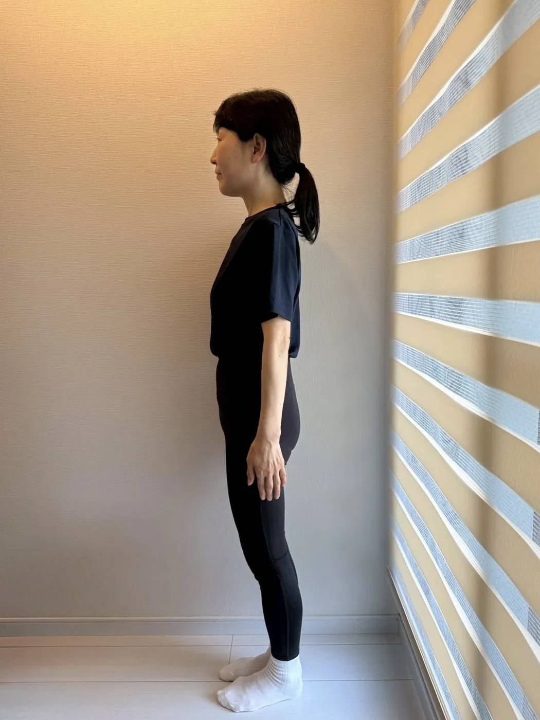 姿勢チェックの施術後イメージ